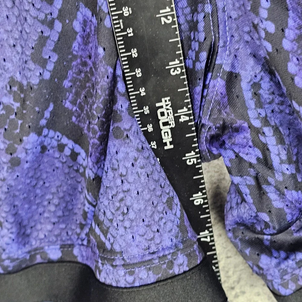 Jordan Shorts Mens XL Purple Snakeskin Print Jumpman Mesh Basketball Athletic